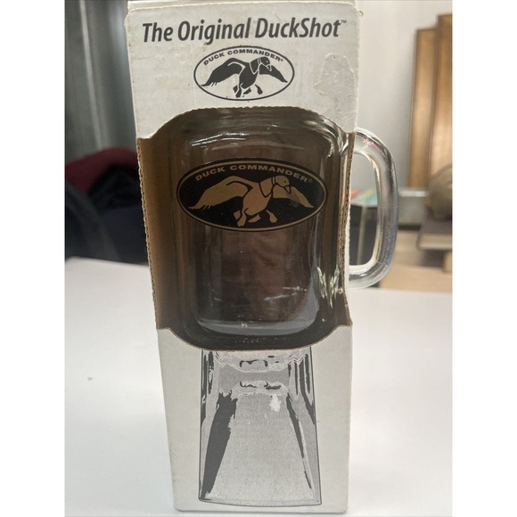 Duck Dynasty Duck Commander The Original Duck Shot Beer Glass and Shot Glass new - Picture 3 of 4